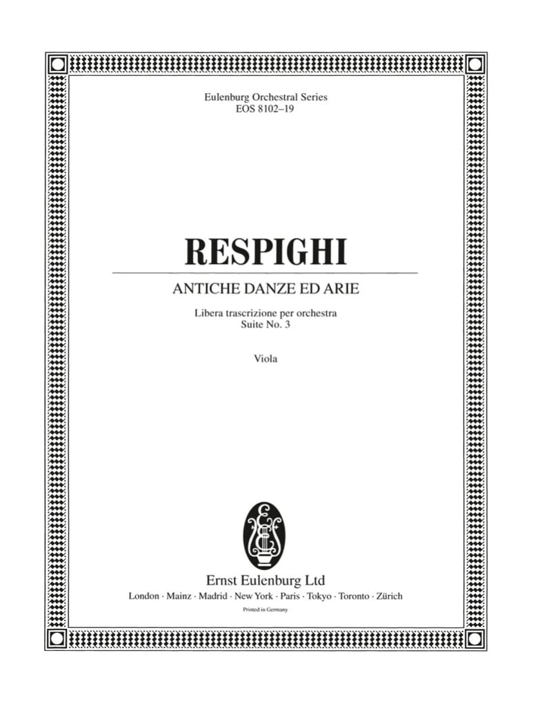 Antiche Danze ed Arie Nr. 3